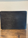 Load image into Gallery viewer, Pochette Homme in Black Epi Leather