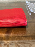 Load image into Gallery viewer, Pochette Accessoires in Red Epi