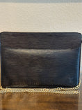 Load image into Gallery viewer, Pochette Homme in Black Epi Leather