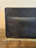 Load image into Gallery viewer, Pochette Homme in Black Epi Leather