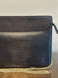 Load image into Gallery viewer, Pochette Homme in Black Epi Leather