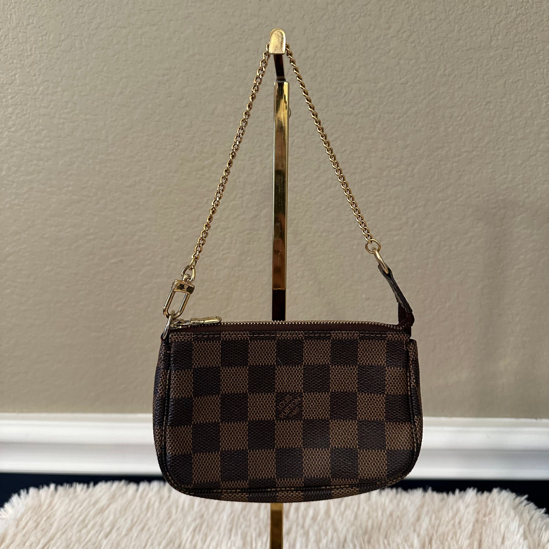 Mini Pochette Accessoires - Damier Ebene
