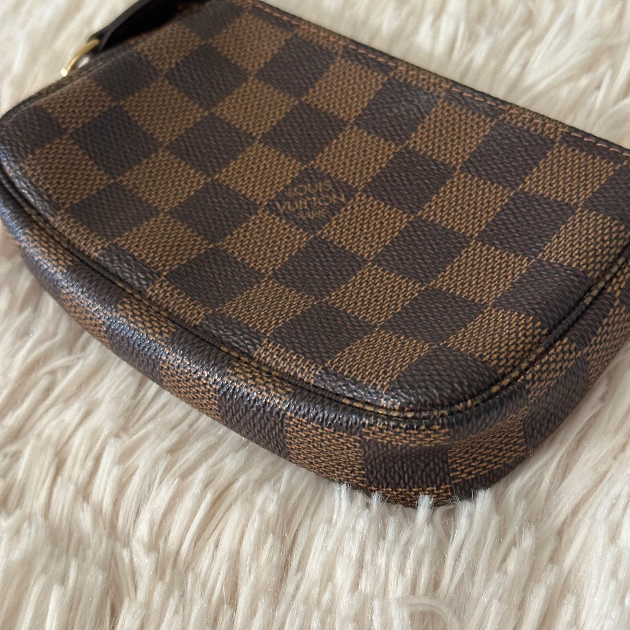 Mini Pochette Accessoires - Damier Ebene