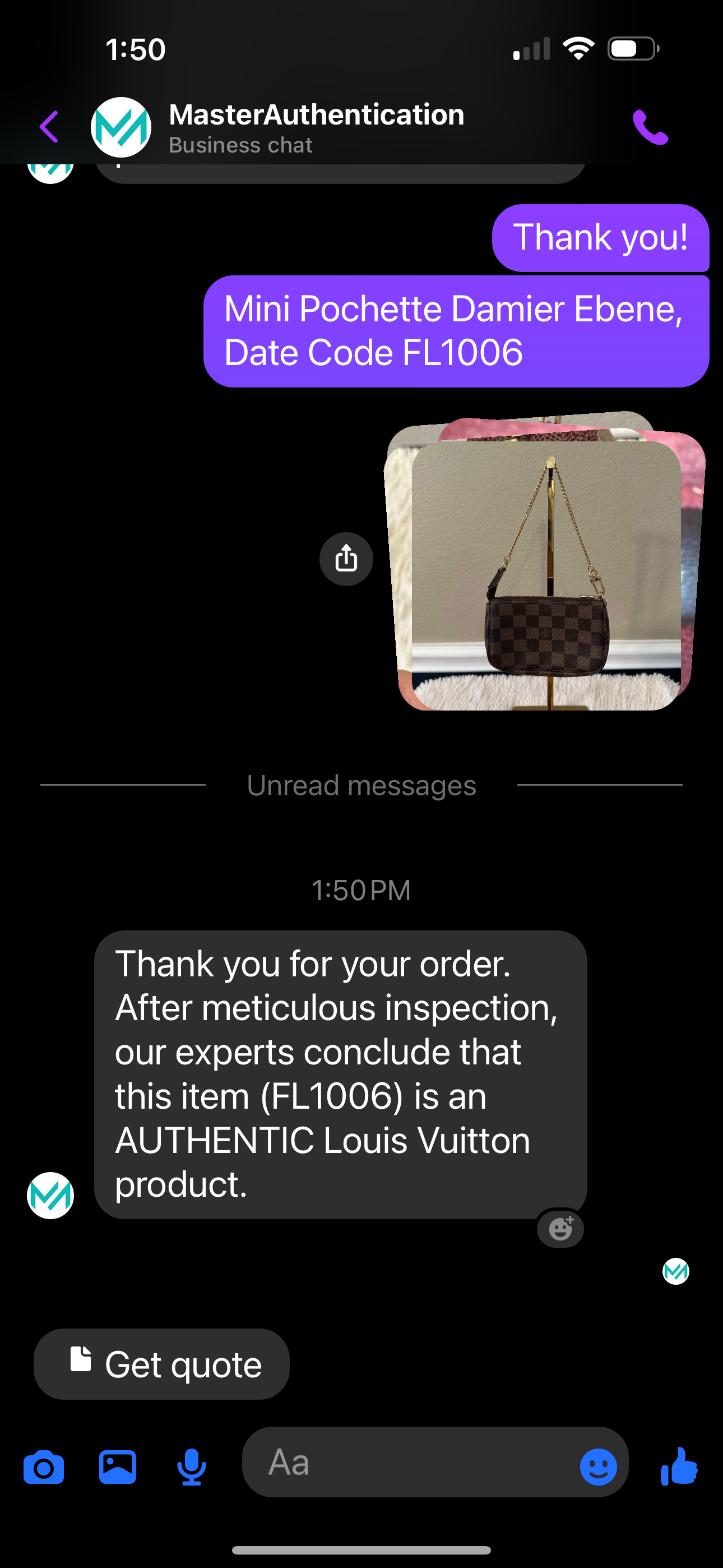 Mini Pochette Accessoires - Damier Ebene