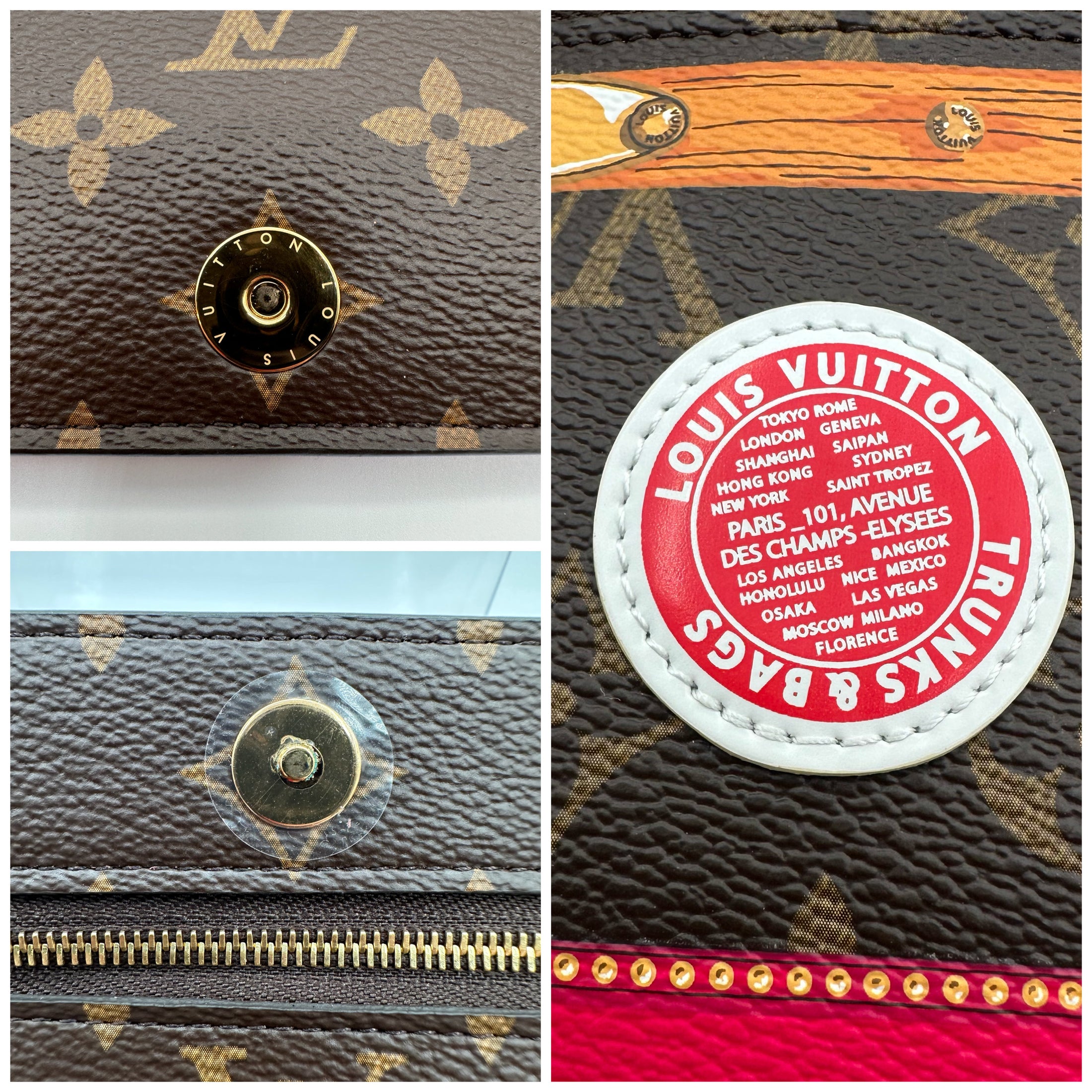 Summer Trunk Pochette in Monogram - WOC