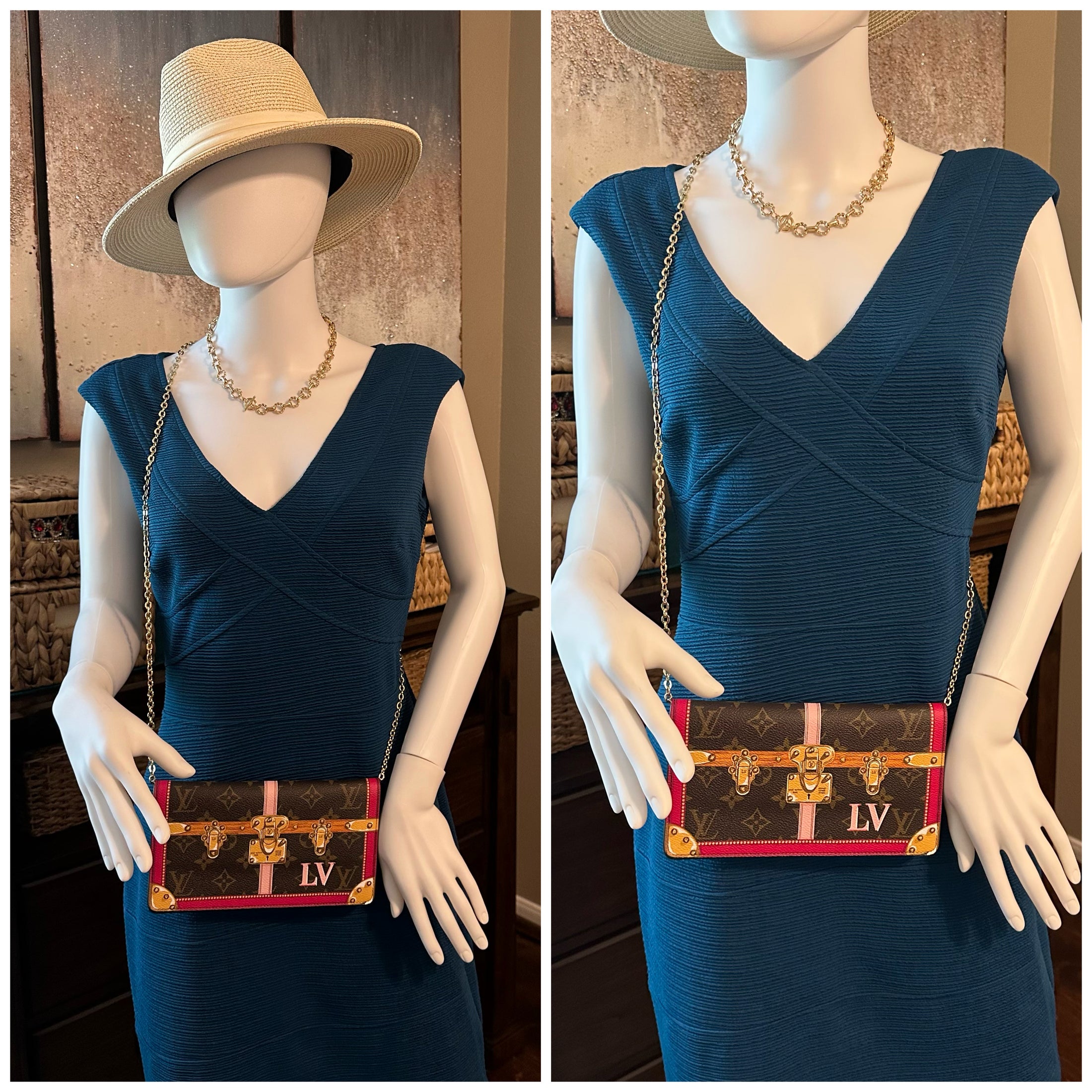 Summer Trunk Pochette in Monogram - WOC