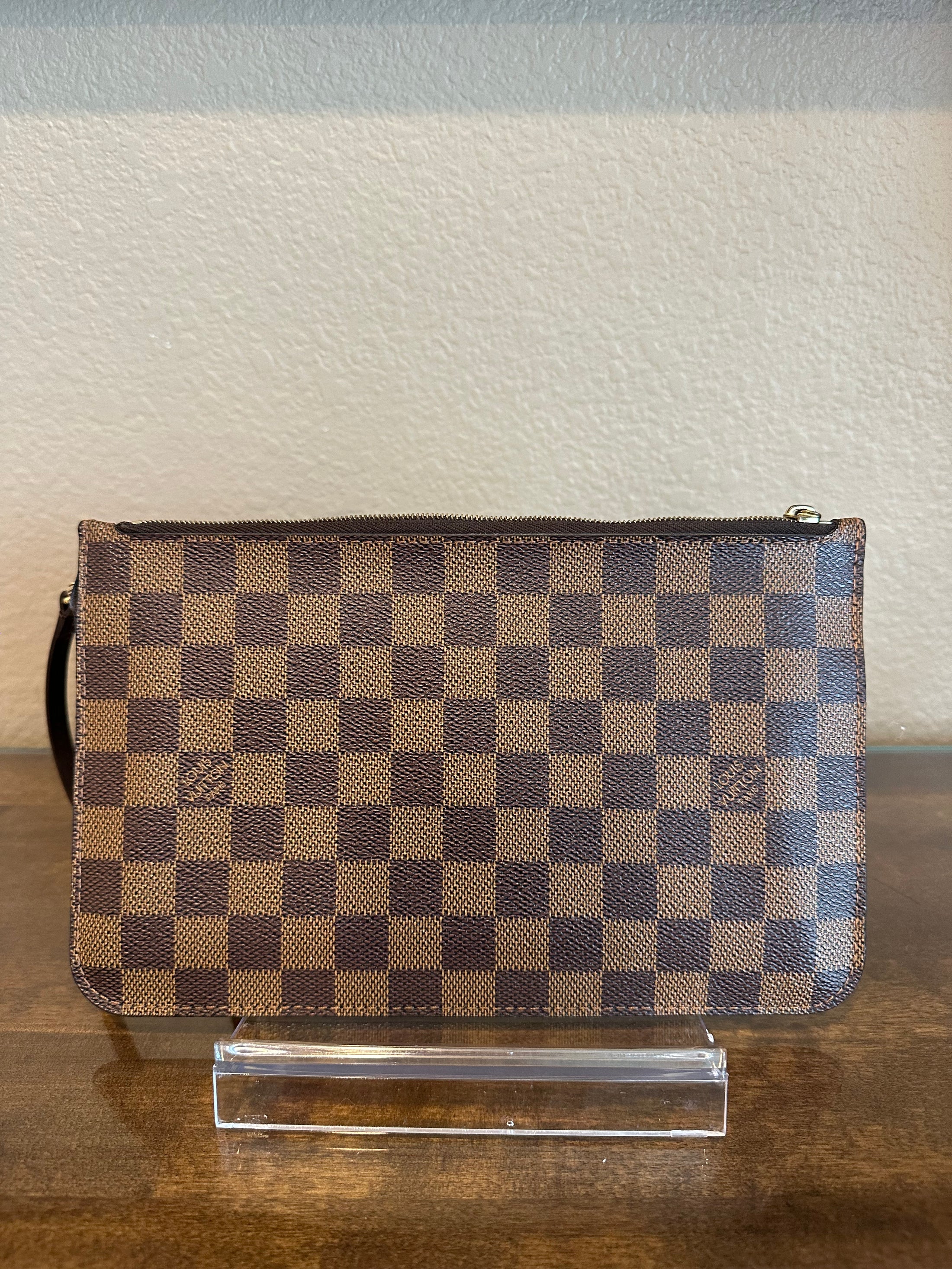 Neverfull Pouch MM - Damier Ebene