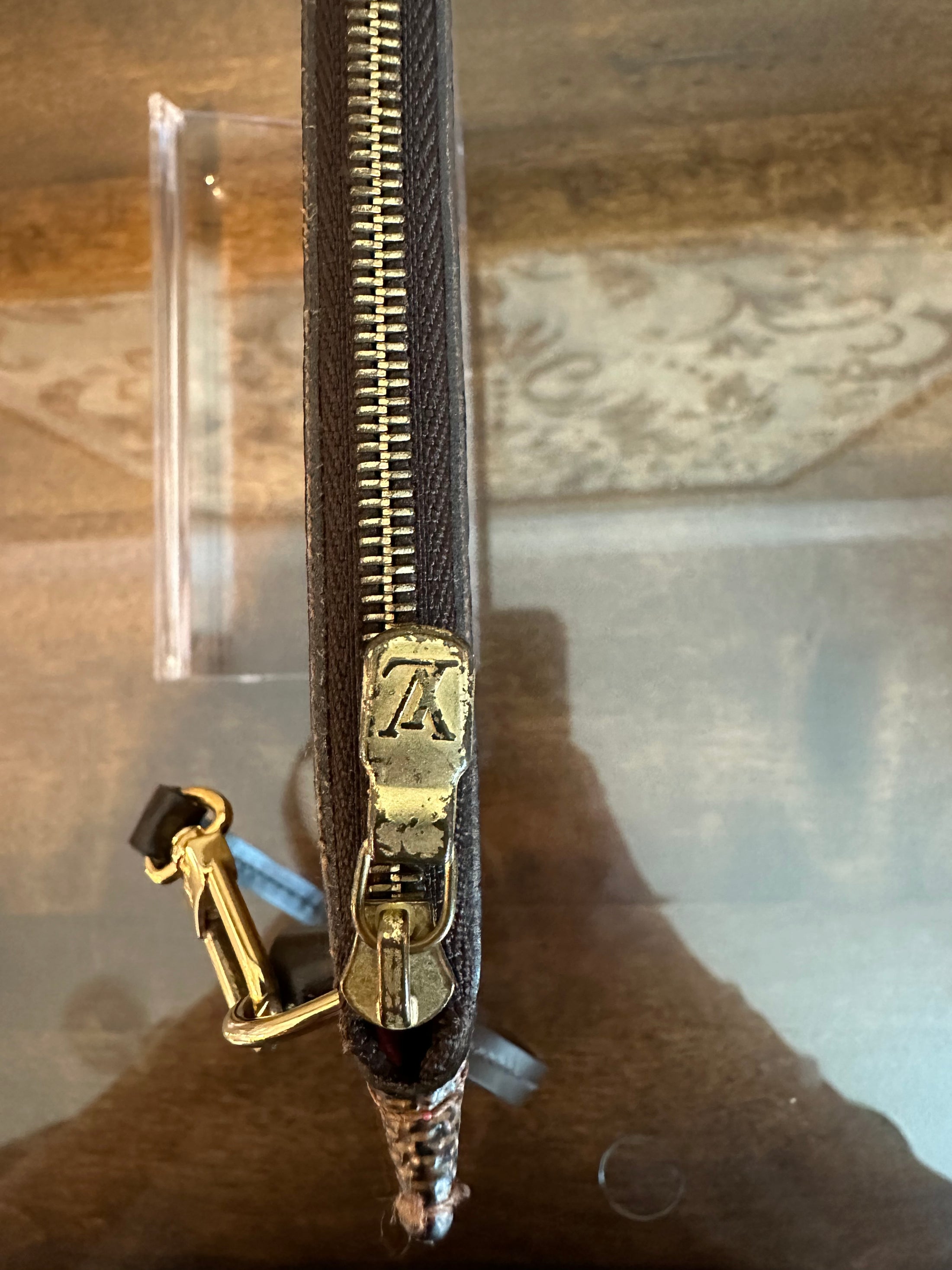 Neverfull Pouch MM - Damier Ebene