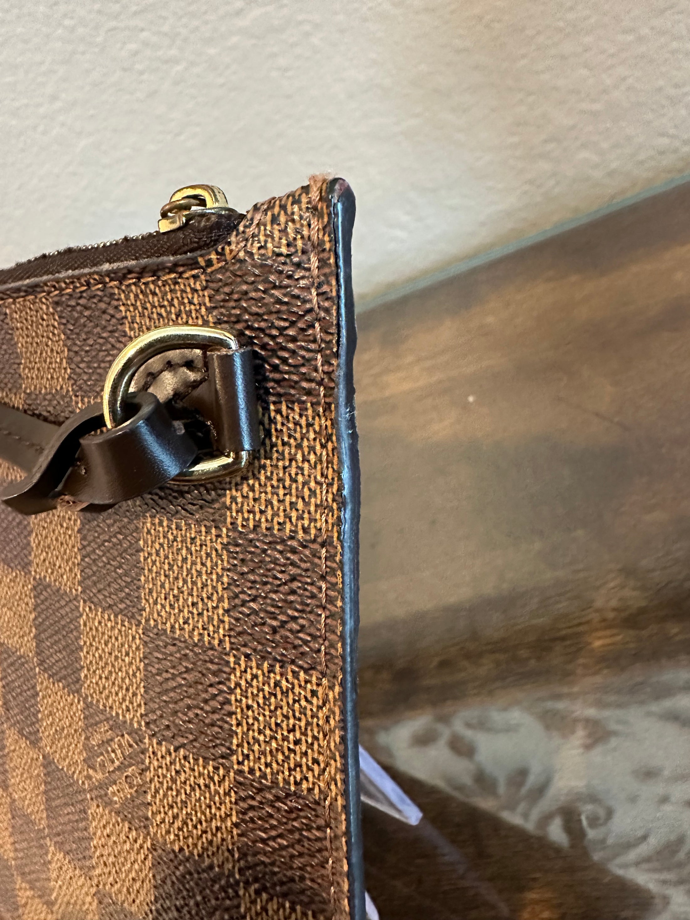 Neverfull Pouch MM - Damier Ebene
