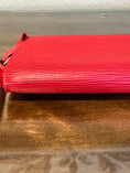 Load image into Gallery viewer, Pochette Accessoires in Red Epi
